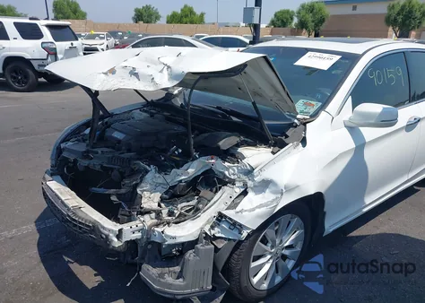 2013 Honda Accord Ex-L V-6 from USA, damaged, VIN 1HGCR3F83DA001811